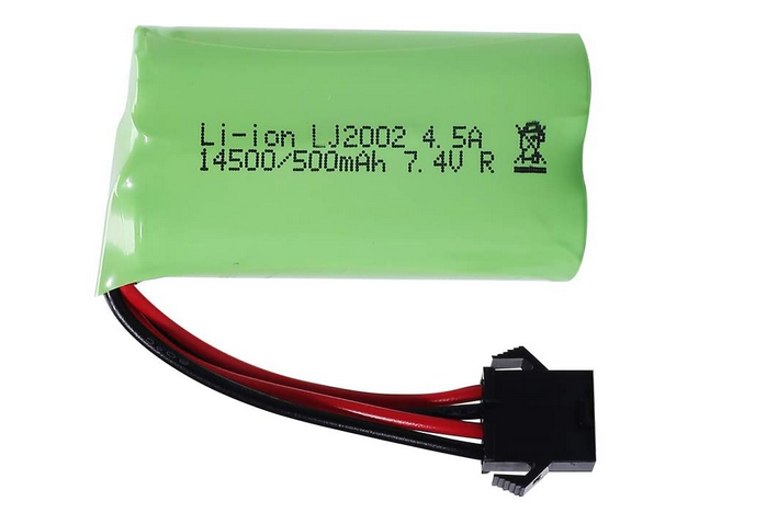 336-86J  RC Car Battery  (7.4V, 500mAh)